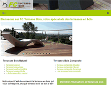 Tablet Screenshot of fc-terrassebois.com
